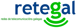 Logotipo de Redes de Telecomunicación Gallegas Retegal